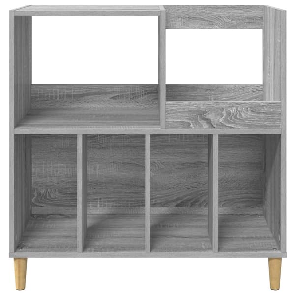 Ställ för Skivspelare Grå Sonoma 82 x 39,5 x 82,5 cm