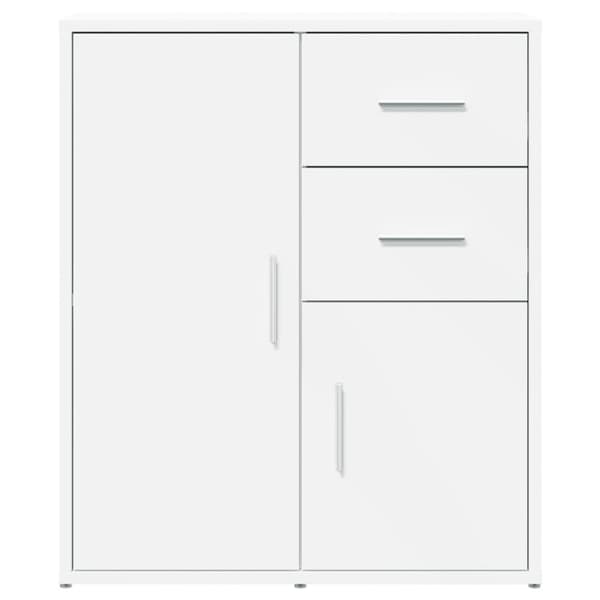 Skänkar 2 st vit 60x31x70 cm konstruerat trä