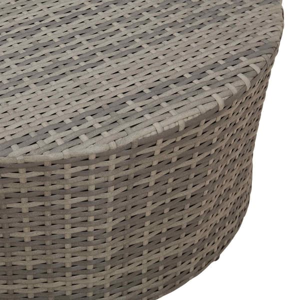 Utomhus Soffbord Grå Ø 68 x 30 cm konstrotting