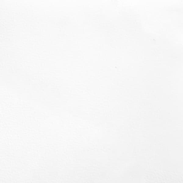 Sänggavel vit 100x5x118/128 cm konstläder