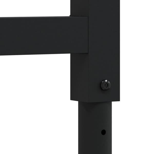 Arbetsbänk 80x60x(73-99,5) cm massiv akacia rektangulär