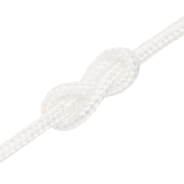 Båtlina helvit 3 mm 25 m polypropylen