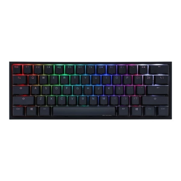 Ducky One 2 Pro Mini - tangentbord - QWERTZ - tysk Inmatningsenhet Svart