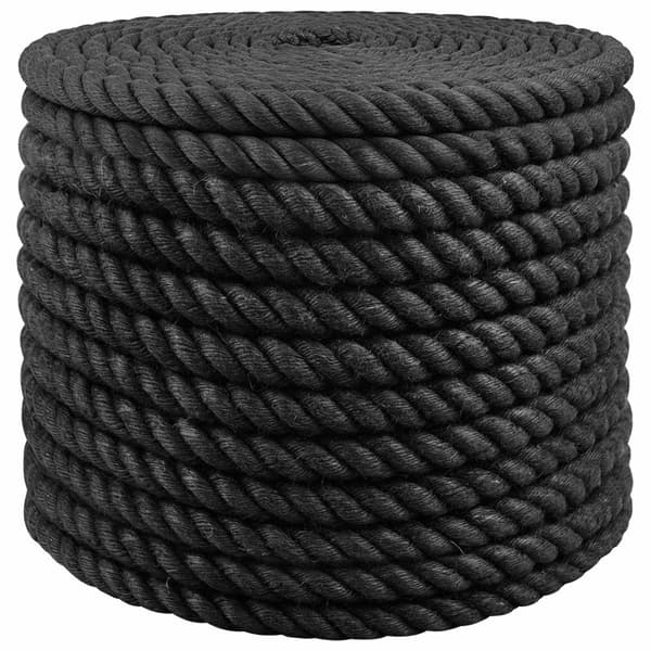 Juterep 24 Svart 100% Tossa jute
