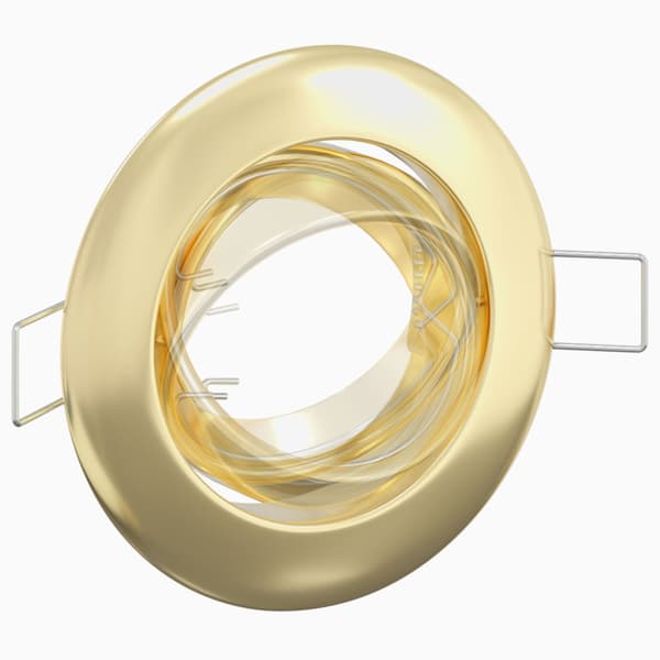 Spotlight 24 pcs Guld 9 x 9 x 2.5 cm Metall