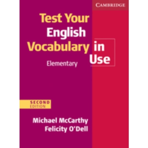 Test Your English Vocabulary in Use Elementary with Answers (häftad, eng)