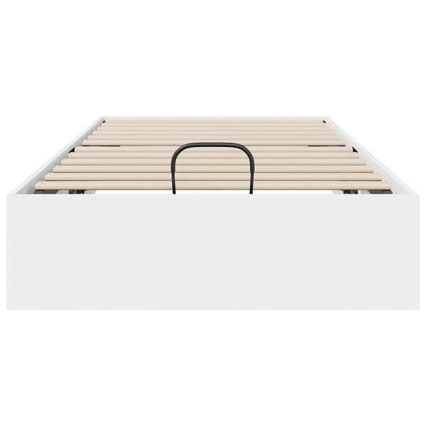 Ottoman Sängram Vit 193 x 90 x 25 cm Konstruerat trä