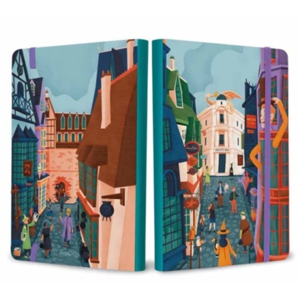 Harry Potter: Exploring Diagon Alley Softcover Notebook (häftad, eng)