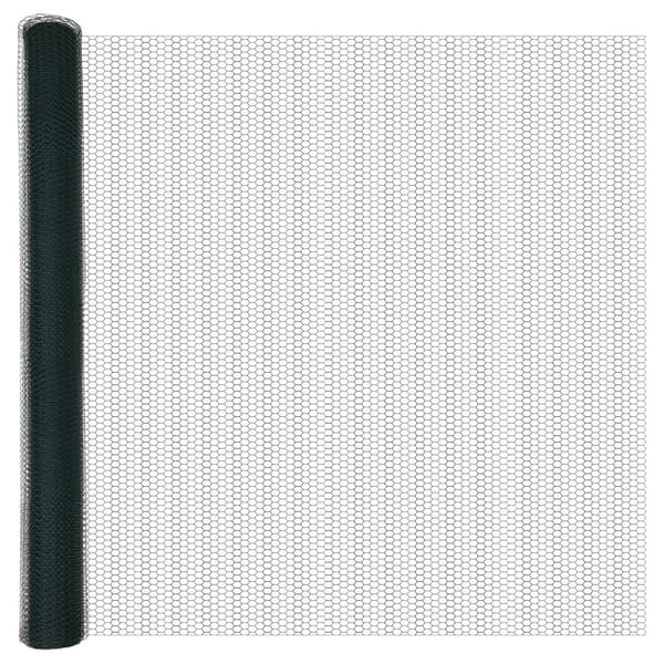 Hexagonstängsel Grön 1,6 x 25 m PVC
