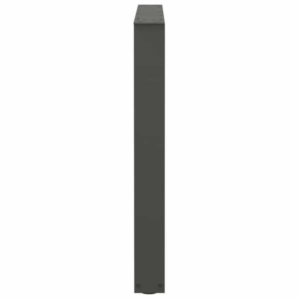 Matbordsben V-formade 2 st antracit 90x(72-73,3) cm stål