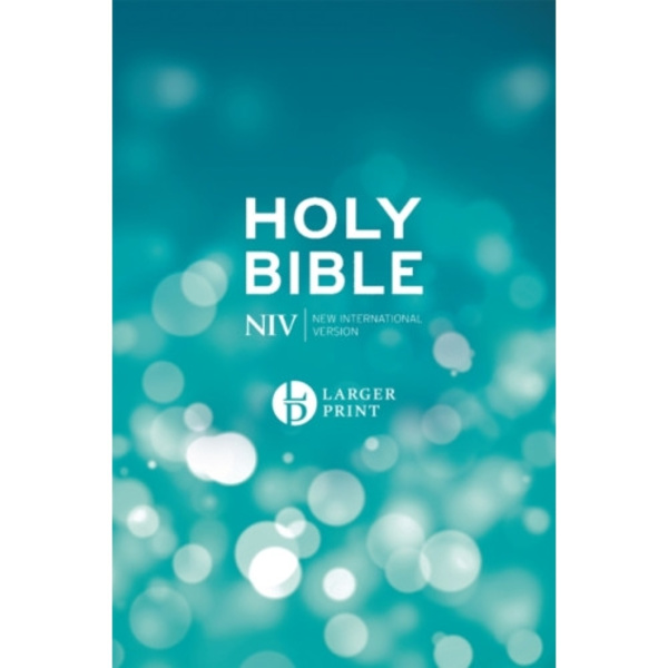 NIV Larger Print Blue Hardback Bible (inbunden, eng)