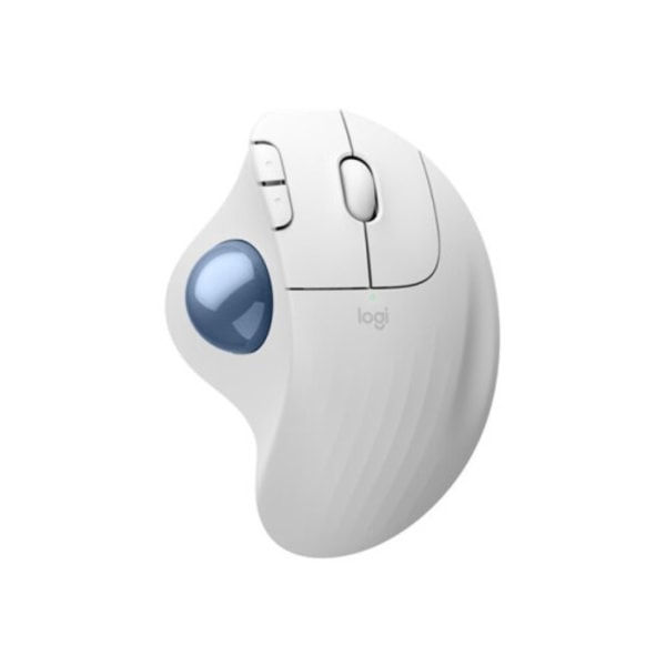 Logitech Ergo Series ERGO M575S - styrkula - Bluetooth, 2.4 GHz - offwhite Blå, Vit
