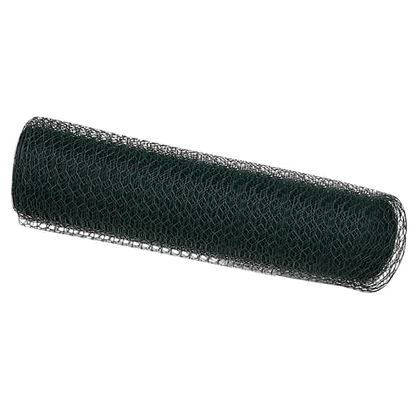 Hexagonstängsel Grön 0,6 x 10 m PVC