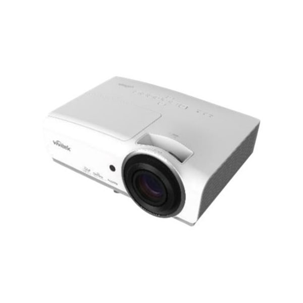 Vivitek DU857 - DLP-projektor - 3D - LAN - vit, grå Vit