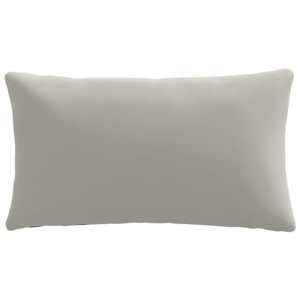 1-delad ryggkudde PUTTEN 100% Polyester Grå 80 x 40 x 15 cm