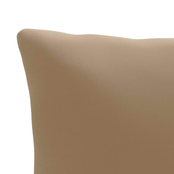1-delad ryggkudde PUTTEN 100% Polyester Taupe 80 x 40 x 15 cm
