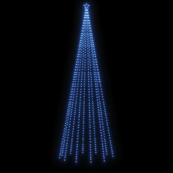 Julgranskon blå 732 LEDs 160x500 cm
