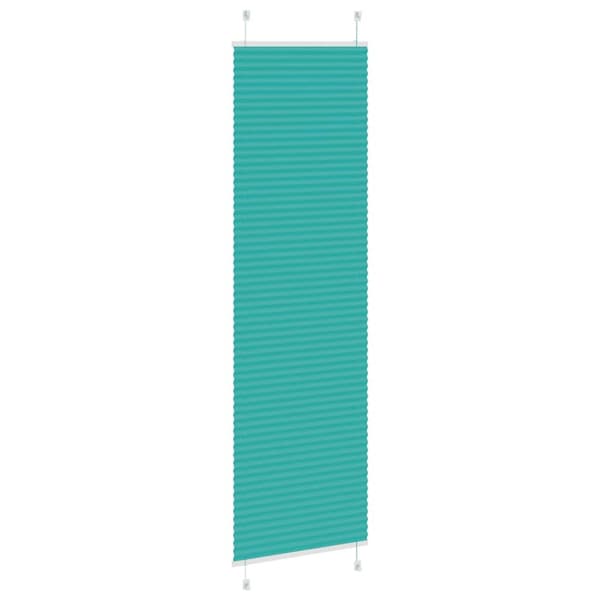 Plisserad persienn bensingrön 60x200cm tyg bredd 59,4cm