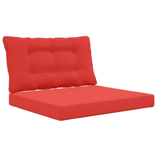Utomhus Soffa Kudde 2 pcs Röd Polyester