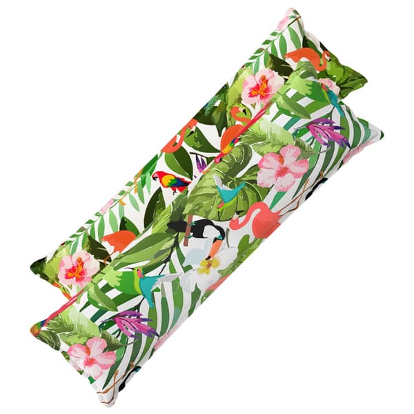 Kudde med kudde HOUTEN 2 st Flerfärgsdesign Polyester