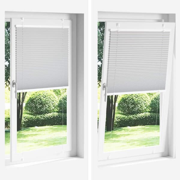 Plisserad persienn bensingrön 60x150cm tyg bredd 59,4cm