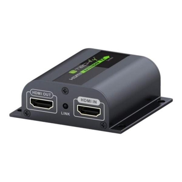 TECHly HDMI Extender with IR on Cat. 6 Cable - sändare och mottagare - video/ljud/infraröd förlängare
