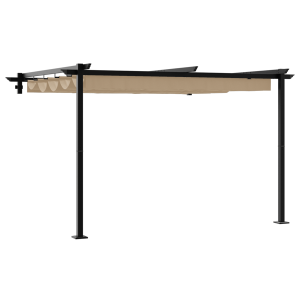 Paviljong Taupe 300 x 300 x 200 cm Polyester