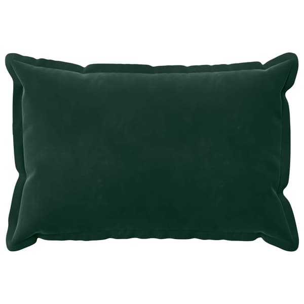 Kuddöverdrag 6 st HOUTEN Mörkgrön 50 x 70 cm Sammet