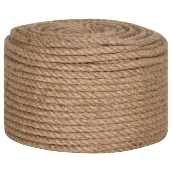 Juterep 25 m lång 10 mm tjock