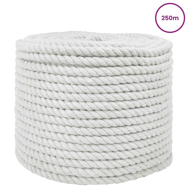 Rep Vit 1 x 1 x 25000 cm Bomull