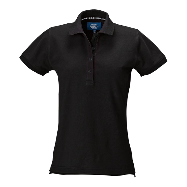 Marion solid Polo w Black Female