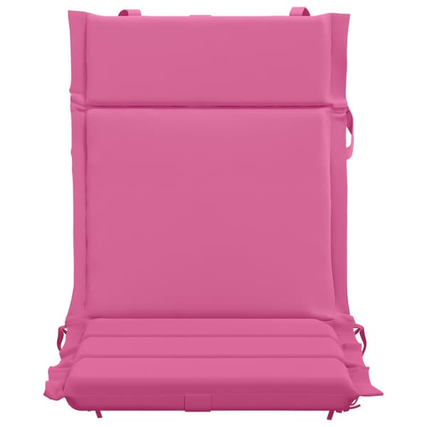 4-delade Höga Ryggstolsdynor GEMERT 4 st 100% Polyester Rosa