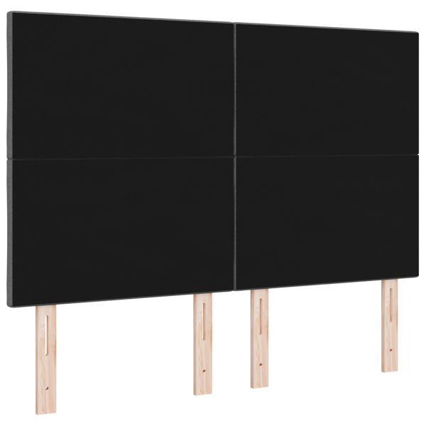 LED huvuddyna Grå 144 cm tyg
