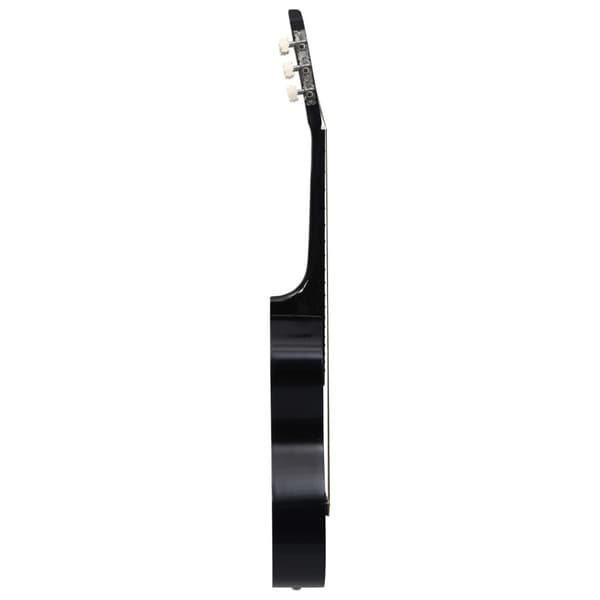 Gitarr för nybörjare och barn klassisk svart 3/4 36"