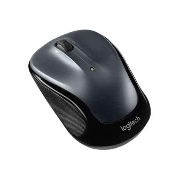 Logitech M325s - mus - 2.4 GHz - mörkgrå Svart