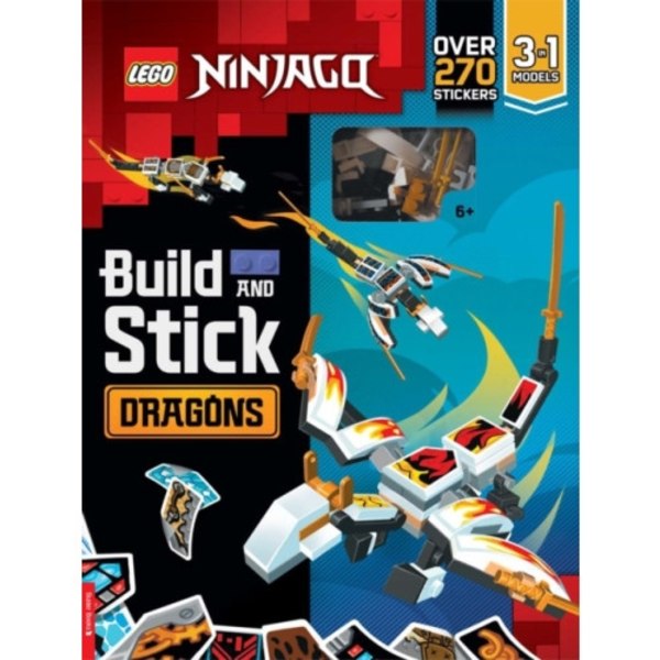 LEGO® NINJAGO® Build and Stick: Dragons (inbunden, eng)