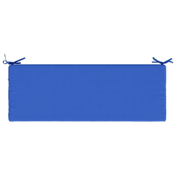 Bänk kudde SOEST 100% Polyester Kungsblå 110 x 40 x 8 cm