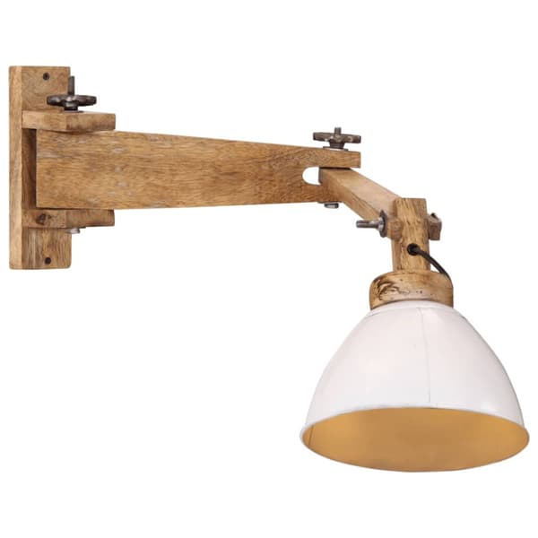 Vägglampa 25 W vit E27