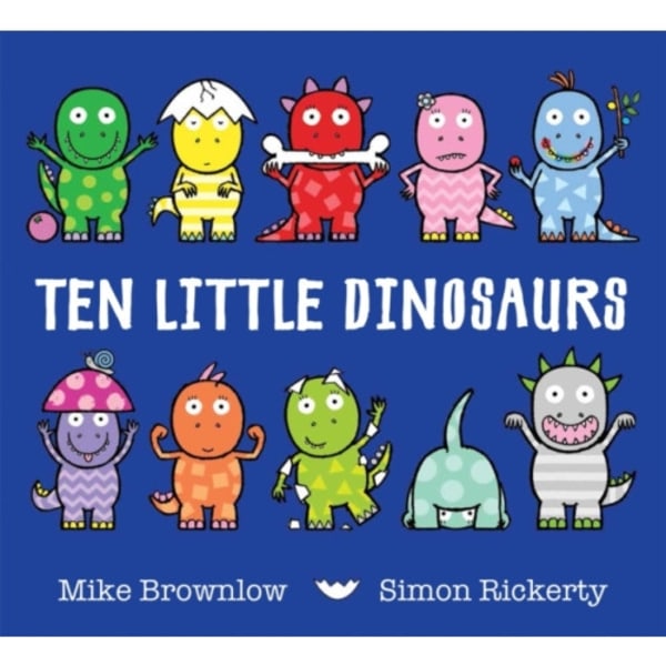 Ten Little Dinosaurs (häftad, eng)