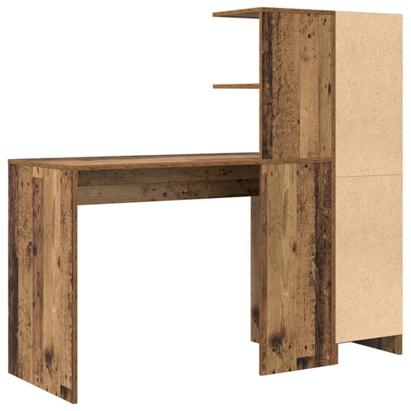 Skrivbord 2 pcs Gammalt trä