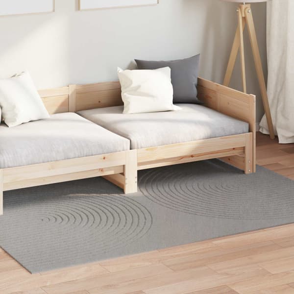 Områdesmattor Rektangulär GALATI Grå 230 x 160 cm Polyester