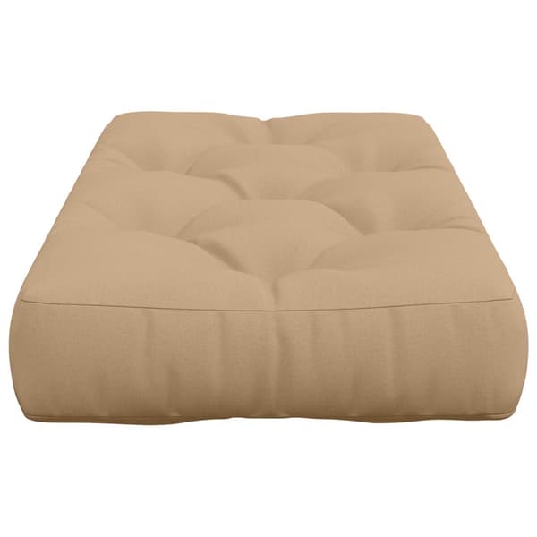 Pallkudd VIANEN 100% Polyester Sand 120 x 40 x 12 cm