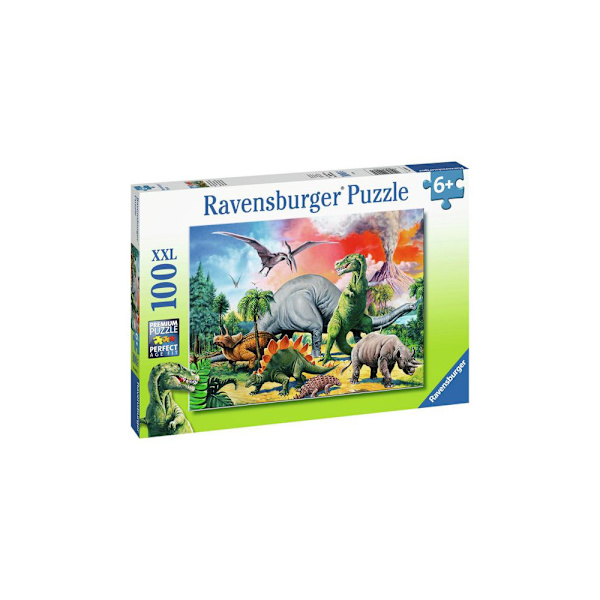 Pussel Dinosaurier 100 bitar