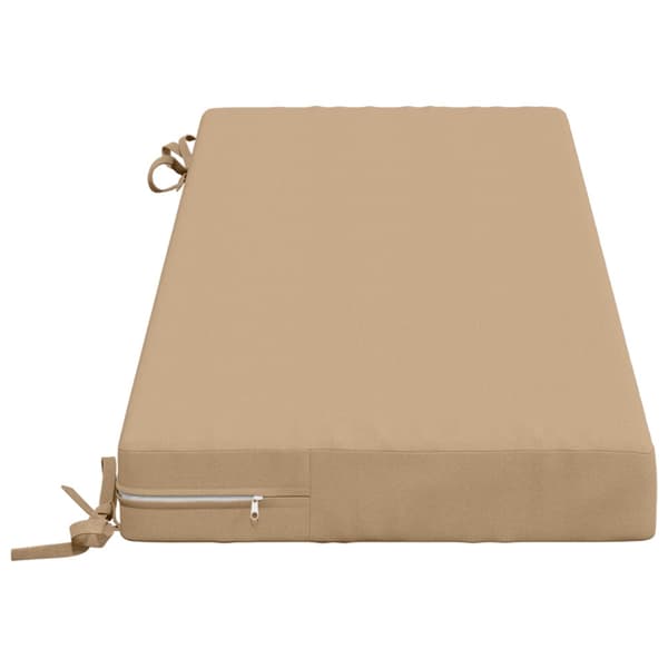 2-delade Bänk Kuddar SOEST 2 st 100% Polyester Sand