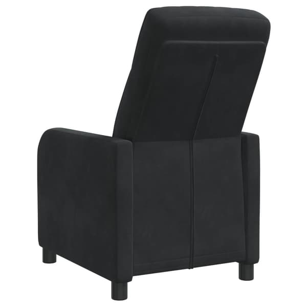 Recliner Svart Sammet (V)