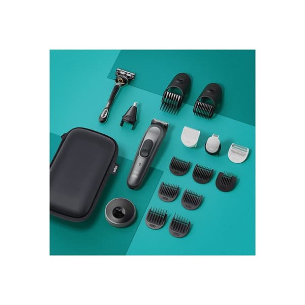 Braun All-in-One Style Kit 7 MGK7491 - trimmer - grå