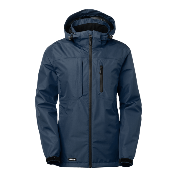 Alma Shell Jacket w Navy Female