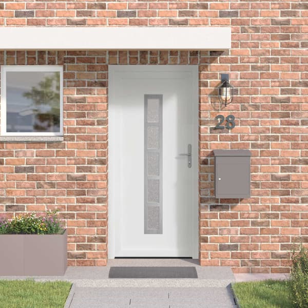 Framdörr Vit 98 x 208 cm PVC