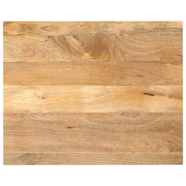 Bordsskiva 90x80x2,5 cm rektangulär massivt mango-trä