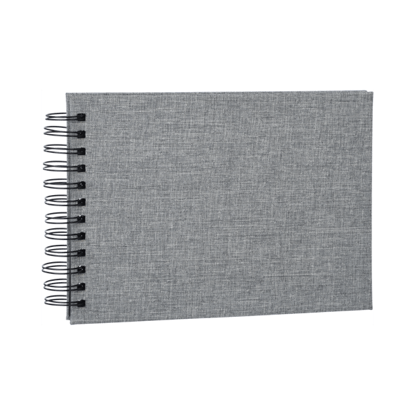 Focus Essence Wire-O 23x17 Grey w. black sheets